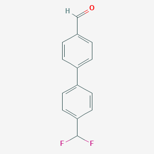 4'-(Difluoromethyl)-[1,1'-biphenyl]-4-carbaldehyde