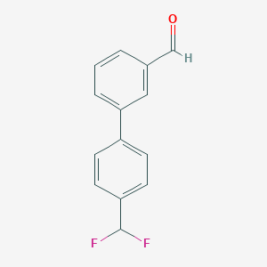 4'-(Difluoromethyl)-[1,1'-biphenyl]-3-carbaldehyde
