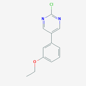 2-Chloro-5-(3-ethoxyphenyl)pyrimidine