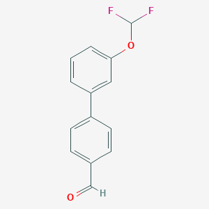 3'-(Difluoromethoxy)-[1,1'-biphenyl]-4-carbaldehyde