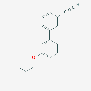 3-Ethynyl-3'-isobutoxy-1,1'-biphenyl