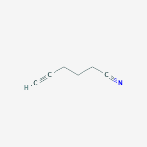 molecular formula C6H7N B081637 5-Hexynenitrile CAS No. 14918-21-9