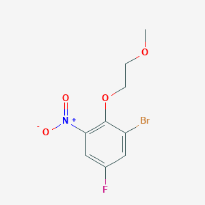 1-Bromo-5-fluoro-2-(2-methoxyethoxy)-3-nitrobenzene