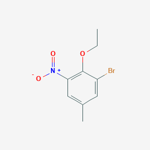 1-Bromo-2-ethoxy-5-methyl-3-nitrobenzene