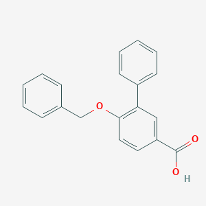 molecular formula C20H16O3 B8164078 6-(Benzyloxy)-[1,1'-biphenyl]-3-carboxylic acid 