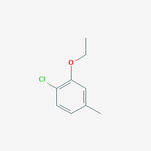 molecular formula C9H11ClO B8164417 1-Chloro-2-ethoxy-4-methylbenzene 