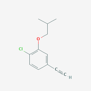 1-Chloro-4-ethynyl-2-isobutoxybenzene