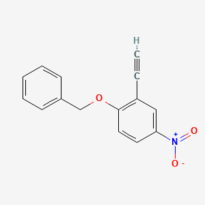 1-(Benzyloxy)-2-ethynyl-4-nitrobenzene