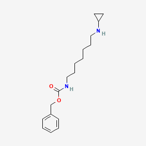 Benzyl (7-(cyclopropylamino)heptyl)carbamate