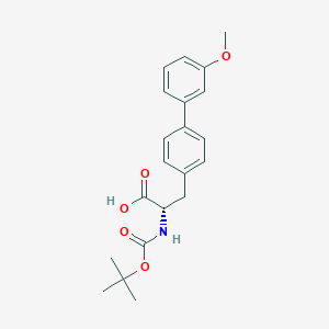 molecular formula C21H25NO5 B8164956 Boc-4-(3-methoxyphenyl)-L-phenylalanine 