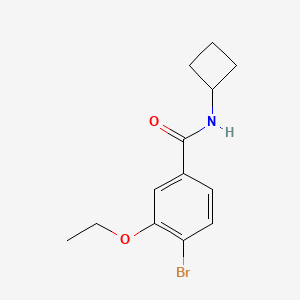 4-Bromo-N-cyclobutyl-3-ethoxybenzamide