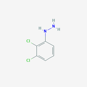 molecular formula C6H6Cl2N2 B081661 (2,3-Dichlorophenyl)hydrazine CAS No. 13147-14-3