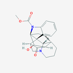 molecular formula C22H24N2O4 B081662 Fruticosamine CAS No. 14058-44-7