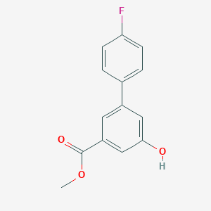 Methyl 4'-fluoro-5-hydroxy-[1,1'-biphenyl]-3-carboxylate