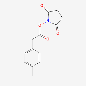 molecular formula C13H13NO4 B8166763 2,5-Dioxopyrrolidin-1-yl 2-(p-tolyl)acetate 