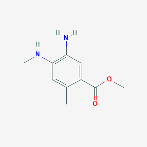 Methyl 5-amino-2-methyl-4-(methylamino)benzoate
