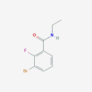 3-Bromo-N-ethyl-2-fluorobenzamide