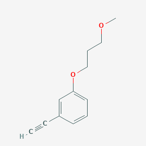 molecular formula C12H14O2 B8167650 1-Ethynyl-3-(3-methoxypropoxy)benzene 