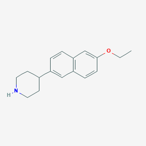 4-(6-Ethoxynaphthalen-2-yl)piperidine