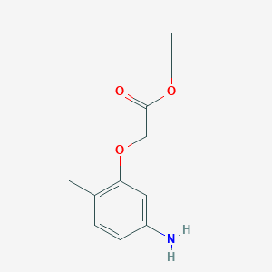 tert-Butyl 2-(5-amino-2-methylphenoxy)acetate