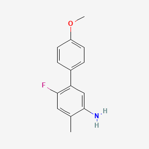 6-Fluoro-4'-methoxy-4-methyl-[1,1'-biphenyl]-3-amine