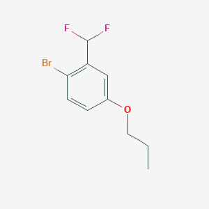 1-Bromo-2-(difluoromethyl)-4-propoxybenzene