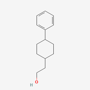 molecular formula C14H20O B8168256 2-(4-Phenylcyclohexyl)ethanol 