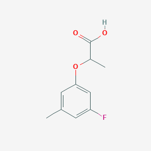 2-(3-Fluoro-5-methylphenoxy)propanoic acid