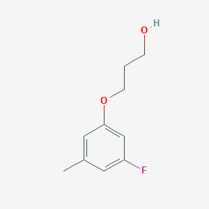 3-(3-Fluoro-5-methylphenoxy)propan-1-ol