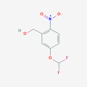 (5-(Difluoromethoxy)-2-nitrophenyl)methanol