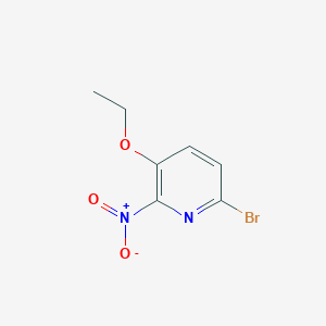 molecular formula C7H7BrN2O3 B8168515 6-Bromo-3-ethoxy-2-nitropyridine 