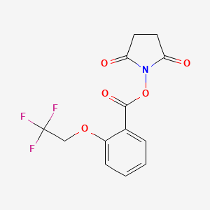 2,5-Dioxopyrrolidin-1-yl 2-(2,2,2-trifluoroethoxy)benzoate