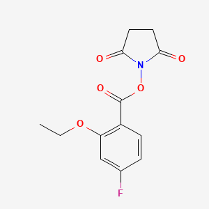 2,5-Dioxopyrrolidin-1-yl 2-ethoxy-4-fluorobenzoate
