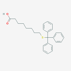 molecular formula C27H30O2S B8168807 8-(Tritylthio)octanoic acid 