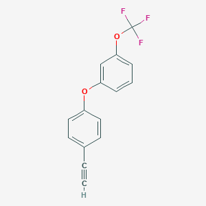 1-(4-Ethynylphenoxy)-3-(trifluoromethoxy)benzene