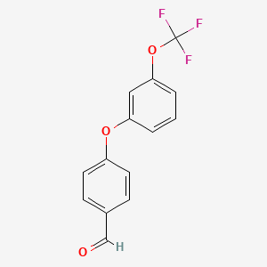 4-(3-(Trifluoromethoxy)phenoxy)benzaldehyde