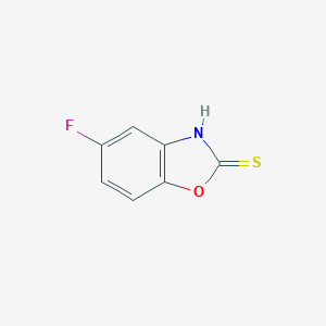 molecular formula C7H4FNOS B081689 5-氟苯并[d]噁唑-2-硫醇 CAS No. 13451-78-0