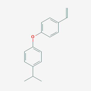molecular formula C17H18O B8168920 1-Isopropyl-4-(4-vinylphenoxy)benzene 