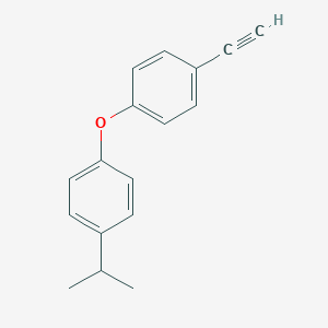 molecular formula C17H16O B8168927 1-Ethynyl-4-(4-isopropylphenoxy)benzene 