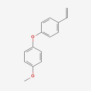 molecular formula C15H14O2 B8168949 1-Methoxy-4-(4-vinylphenoxy)benzene 