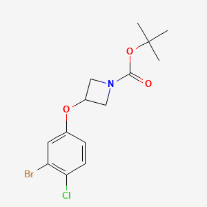 tert-Butyl 3-(3-bromo-4-chlorophenoxy)azetidine-1-carboxylate