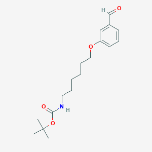 tert-Butyl (6-(3-formylphenoxy)hexyl)carbamate