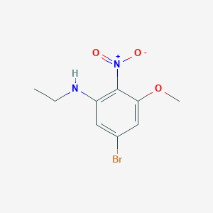 (5-Bromo-3-methoxy-2-nitro-phenyl)-ethyl-amine