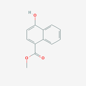 molecular formula C12H10O3 B081697 Methyl 4-hydroxy-1-naphthoate CAS No. 13041-63-9
