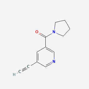 (5-Ethynylpyridin-3-yl)(pyrrolidin-1-yl)methanone