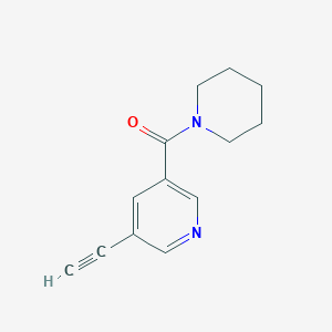 (5-Ethynylpyridin-3-yl)(piperidin-1-yl)methanone
