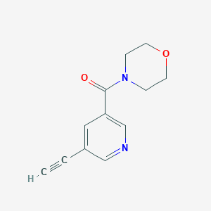 (5-Ethynylpyridin-3-yl)(morpholino)methanone