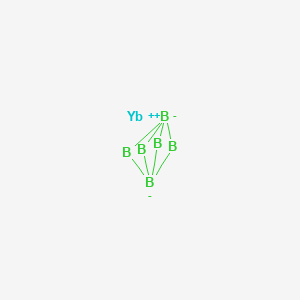molecular formula B6Yb B081702 钇硼化物 CAS No. 12008-33-2