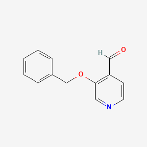 molecular formula C13H11NO2 B8170510 3-(Benzyloxy)pyridine-4-carbaldehyde 