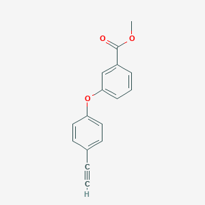 molecular formula C16H12O3 B8170766 Methyl 3-(4-ethynylphenoxy)benzoate 